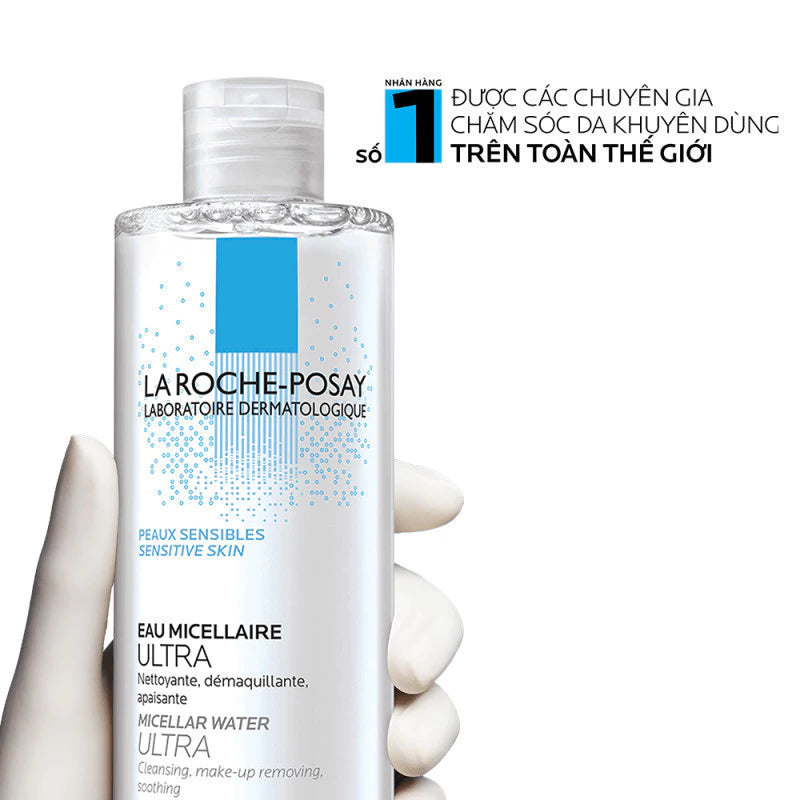 Nước tẩy trang làm sạch sâu cho da nhạy cảm La Roche-Posay Micellar Water Sensitive Skin 400ml