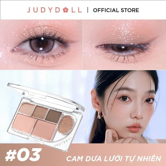 Bảng Phấn Mắt 6 Ô JUDYDOLL Elaborate Eyeshadow Palette Amelia