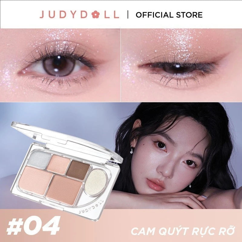 Bảng Phấn Mắt 6 Ô JUDYDOLL Elaborate Eyeshadow Palette Amelia
