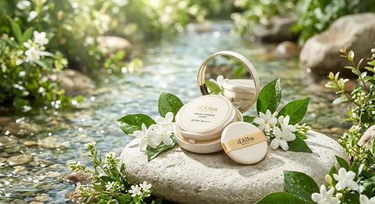 Cushion d'Alba Serum Glow SPF50+ | Phấn Nước Glass Skin Hàn Quốc