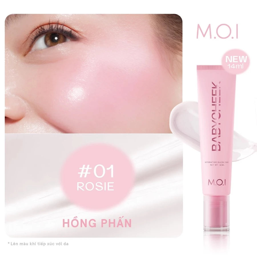 [Tăng gấp đôi dung tích] Má hồng sữa M.O.I Baby Cheek 14ml