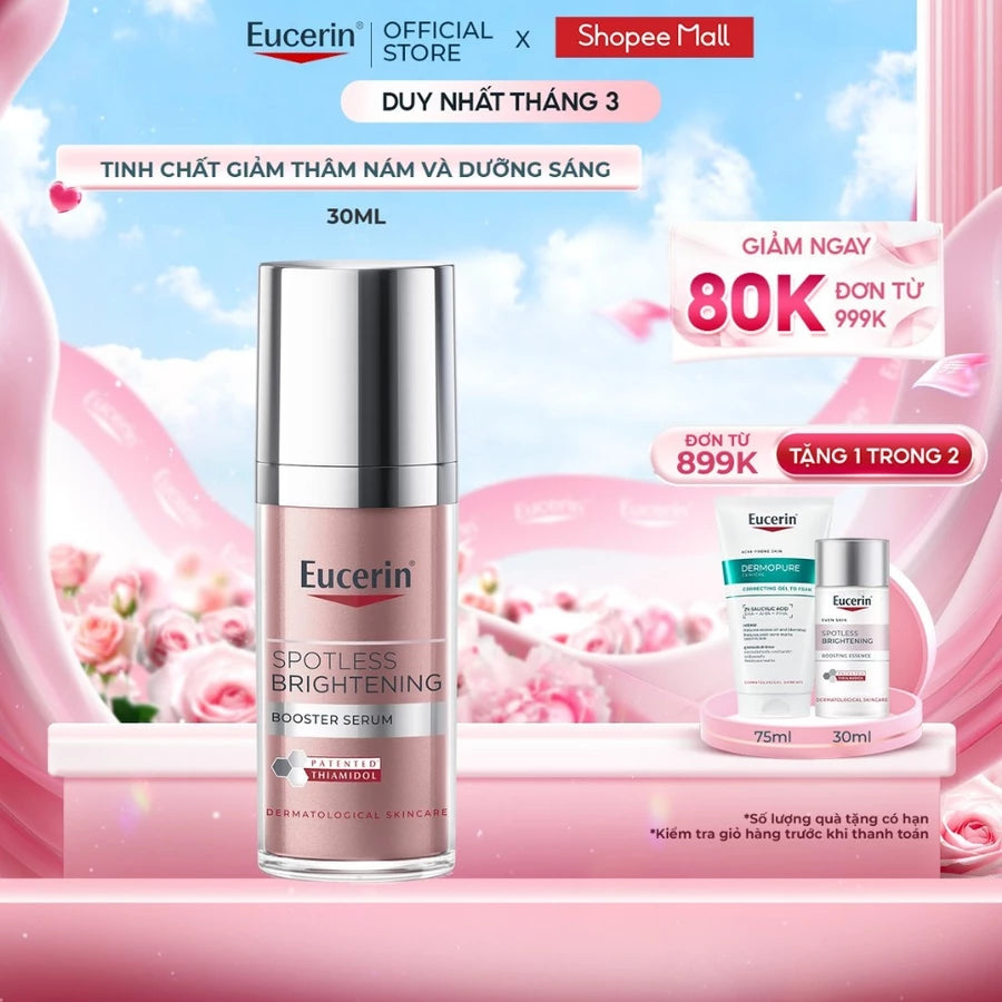 Tinh chất giảm thâm nám & dưỡng sáng Eucerin Spotless Brightening Booster Serum 30ml