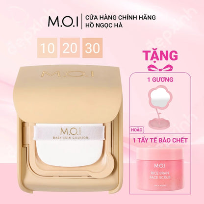 Phấn nước M.O.I Baby Skin Cushion SPF 50+ PA+++ 12g