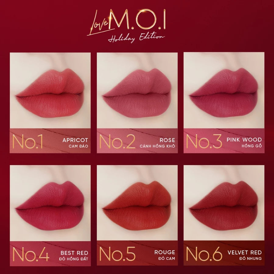 Son thỏi cao cấp Love M.O.I Holiday Hồ Ngọc Hà
