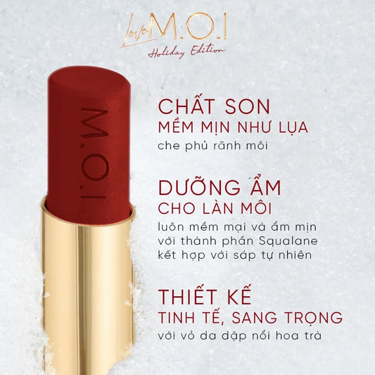 Set 6 thỏi son cao cấp Love M.O.I Holiday Hồ Ngọc Hà