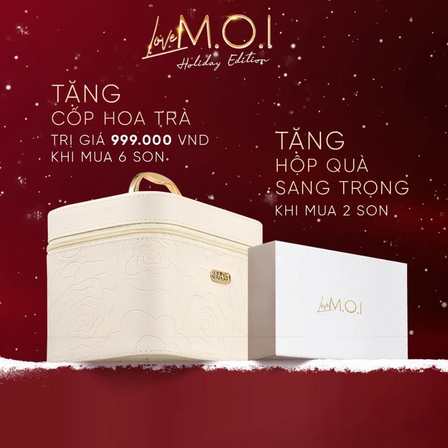 Set 6 thỏi son cao cấp Love M.O.I Holiday Hồ Ngọc Hà