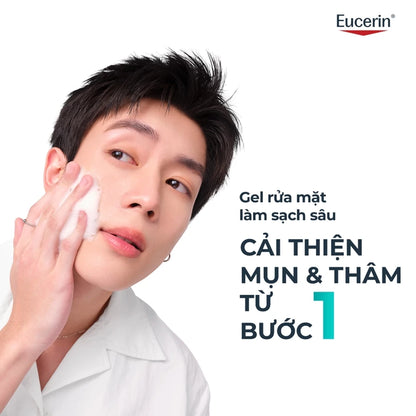 Gel rửa mặt cho da mụn Eucerin Eucerin® DermoPure Clinical Correcting Gel To Foam 400ml