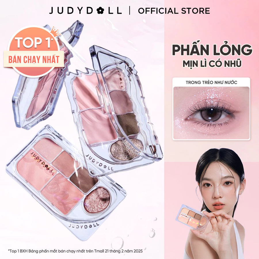Bảng Phấn Mắt 6 Ô JUDYDOLL Elaborate Eyeshadow Palette Amelia