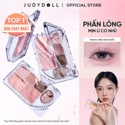 Bảng Phấn Mắt 6 Ô JUDYDOLL Elaborate Eyeshadow Palette Amelia