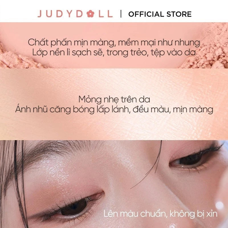 Bảng Phấn Mắt 6 Ô JUDYDOLL Elaborate Eyeshadow Palette Amelia
