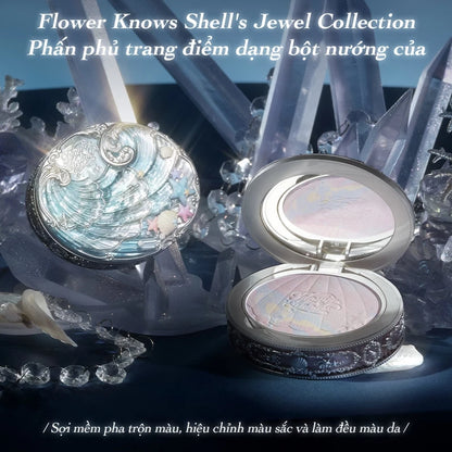 Phấn Phủ Nén Amelia Pearl Glow Powder Bộ sưu tập Kiềm Dầu Che Khuyết Điểm 9g