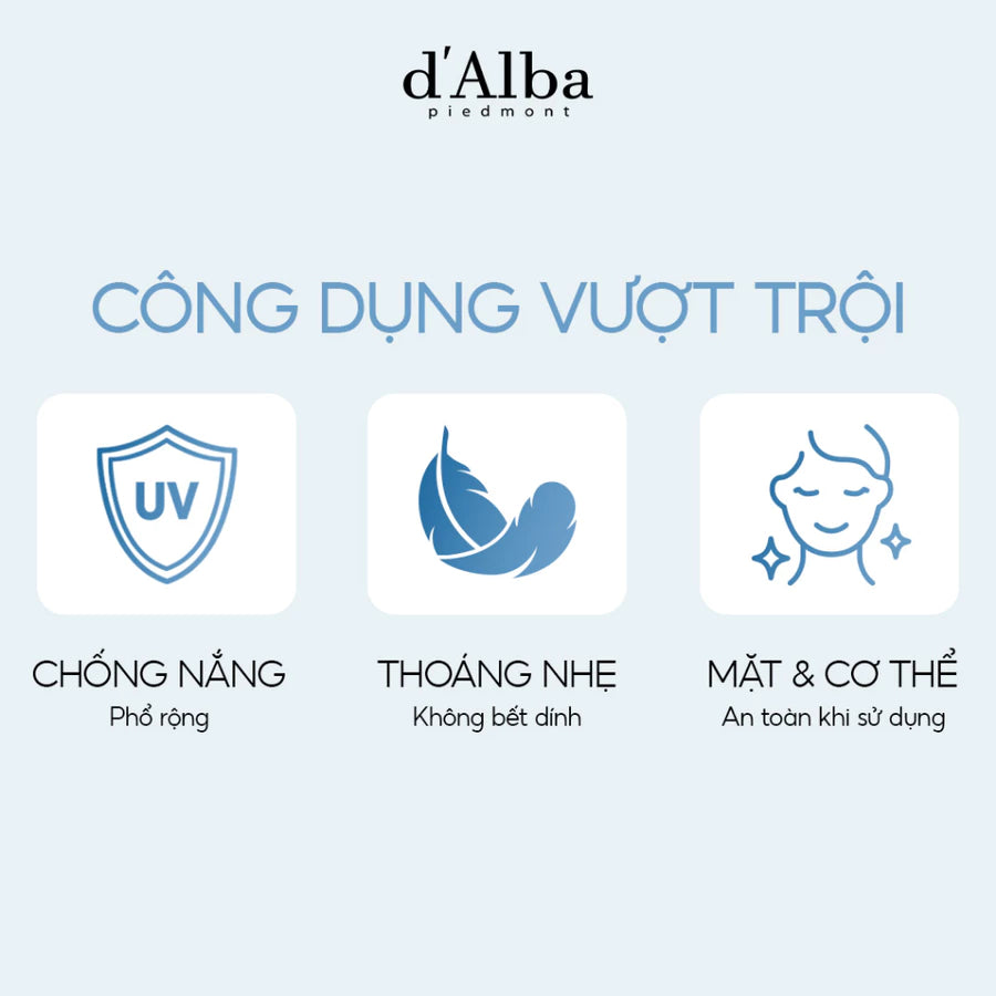 [d'Alba Official] Sáp chống nắng dạng thỏi thuần chay SPF50 + PA + + + + Sun Stick 19g