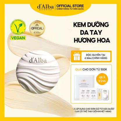 [d'Alba Official] Kem dưỡng tay kèm hộp quà tặng logo d'Alba 40ml