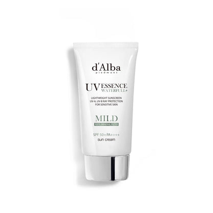 [d‘Alba Official] Kem chống nắng vật lý dịu nhẹ cho da nhạy cảm Waterfull Mild Suncream SPF 50+ 50ml