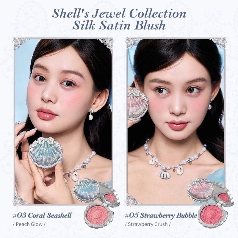 Bộ quà tặng trang điểm Flower Knows Shell 's Jewel Collection