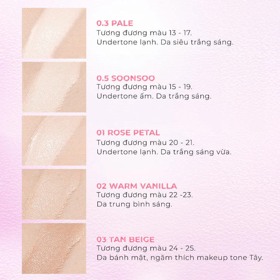 Cushion d'Alba Serum Glow SPF50+ | Phấn Nước Glass Skin Hàn Quốc